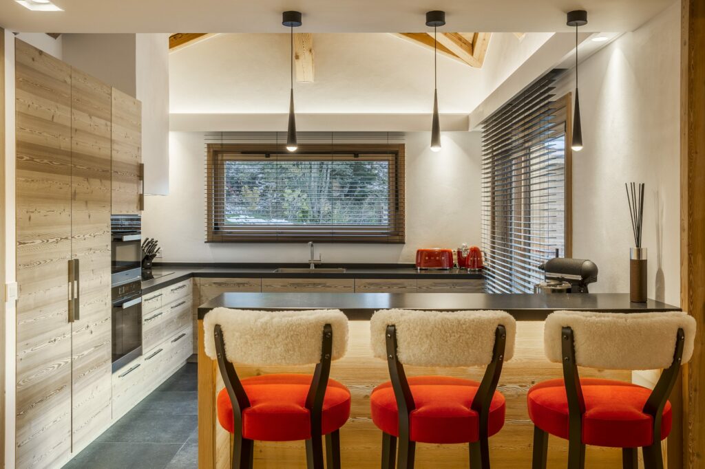 Cuisine contemporaine chalet