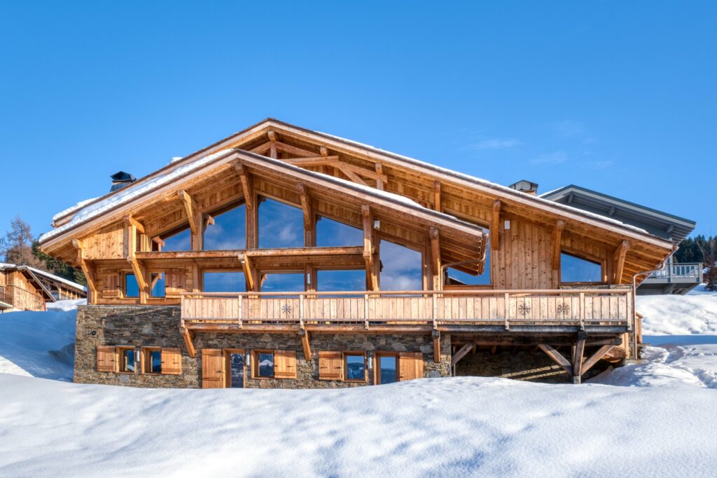 Chalet poteau poutre Val d'Arly