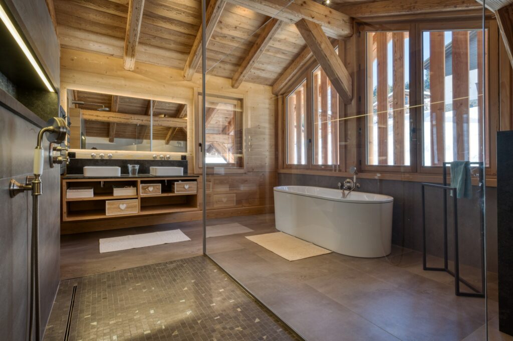 Salle de bain chalet