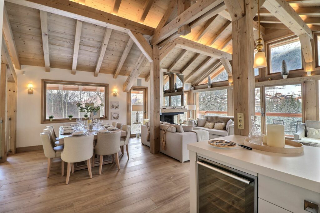 Intérieur chalet Les Gets